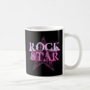 Caneca De Café Diva "ROCK STAR"