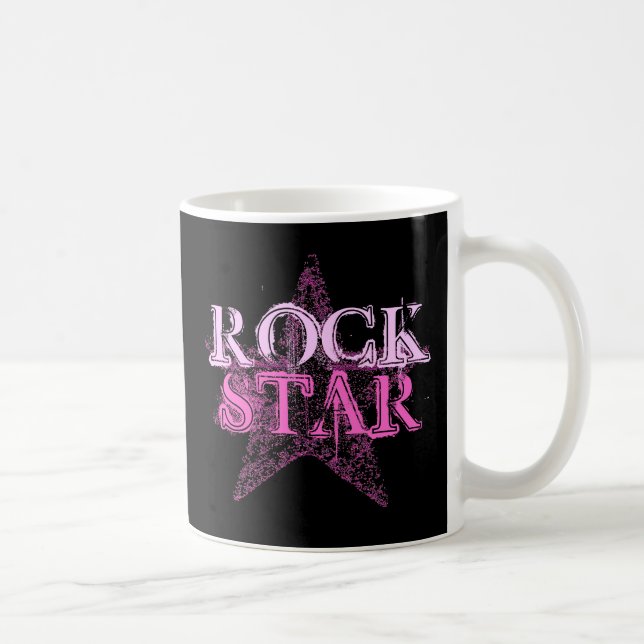 Caneca De Café Diva "ROCK STAR" (Direita)