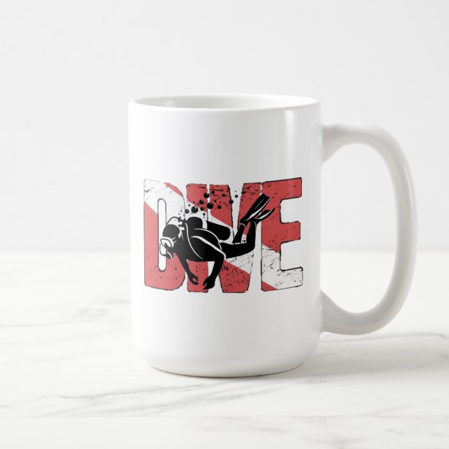 Caneca De Café Dive Mug (Direita)