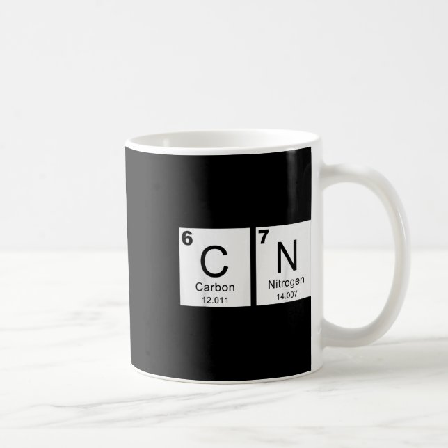 Caneca De Café Diversão 67 Meme Seis Sete Professor de Ciências E (Direita)