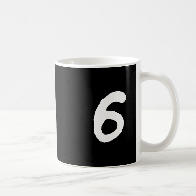 Caneca De Café Diversão 67 Seis Sete Roupa de Meme Casal Combinan (Direita)