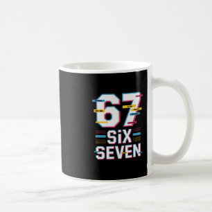 Caneca De Café Diversão 6 7 Seis Sete Meme