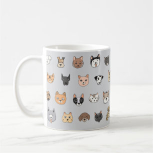 Caneca De Café Diversão Animal: Cães Cães Mistura de Porcos