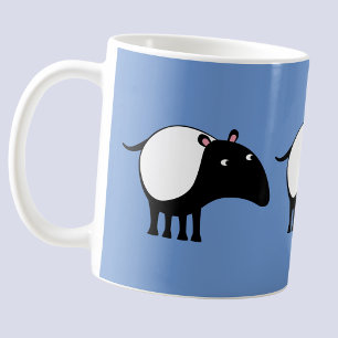 Caneca De Café Diversão com Tapir