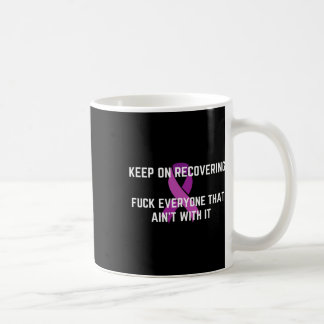 Caneca De Café Diversão da sobredosagem do mês de recuperação de 