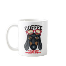 Diversão Dachshund e Café