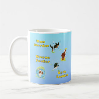 Caneca De Café Diversão de Agilidade do Cavalier King Charles Spa