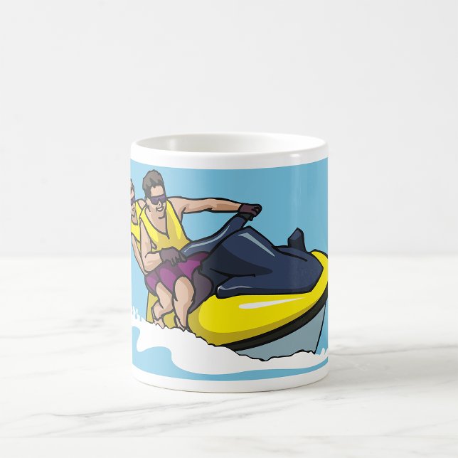 Caneca De Café Diversão de Jetski (Criador carregado)