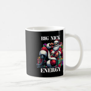 Caneca De Café Diversão do Big Nick Energy Divertimento Papai Noe