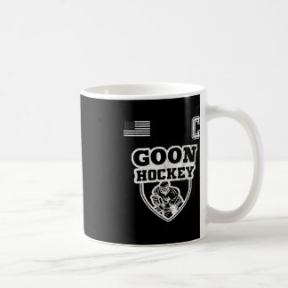 Caneca De Café Diversão do Hóquei no Gelo - Capitão da Equipe