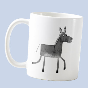 Caneca De Café Diversão Donkey