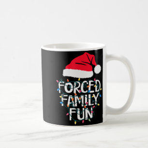 Caneca De Café Diversão Familiar Forçada Natal Sarcástico Engraça