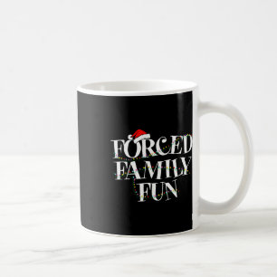 Caneca De Café Diversão Forçada da Família - Presente de Natal Fa