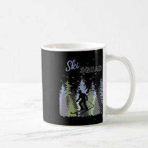 Caneca De Café Diversão Mountain Adventure Ski Squad Winter Sport