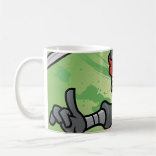 Caneca De Café Diversão Ninja Design
