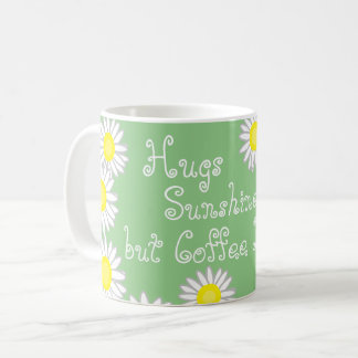 Caneca De Café Diversão Verde Amarelo e Branca de Margarida Dizen