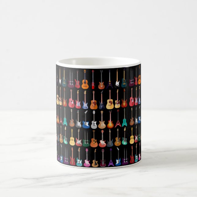 Caneca De Café Diversidade Guitarra Camisa Violão Música Para Hom (Centro)