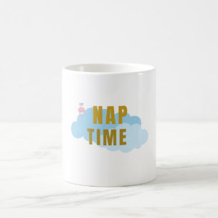 Caneca de Café Divertida da Hora da Soneca – Perfe