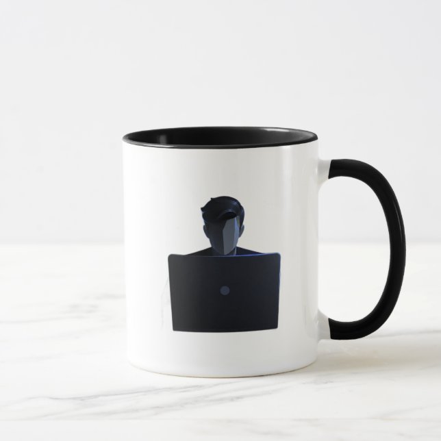 Caneca de Café Divertida de Desenvolvimento de Sof (Direita)