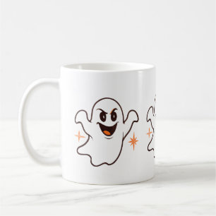 Caneca de Café Divertida e Assustadora de Fantasma