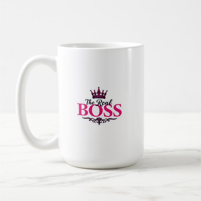 Caneca de Café Divertida e Empoderadora para Mulhe (Esquerda)