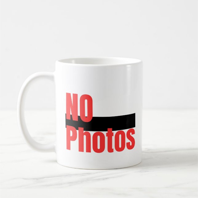 Caneca de Café Divertida Sem Fotos - Caneca Sem Fo (Esquerda)