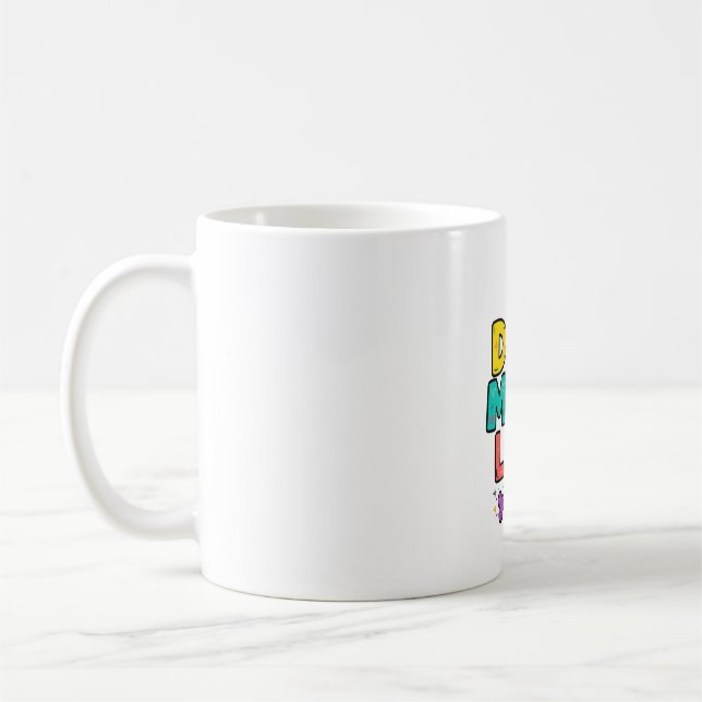 Caneca de Café Divertida Vida de Mãe de Cachorro (Esquerda)
