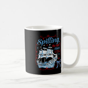Caneca De Café Divertido 4 de Julho Derramando o Chá Desde 1773 C