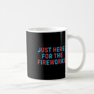 Caneca De Café Divertido 4 de Julho Patriótico EUA Só Estou Aqui 