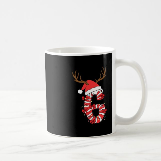 Caneca De Café Divertido 67 Natal 6 7 Seis Sete Meme 6 7 Combinan (Direita)