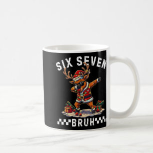 Caneca De Café Divertido 67 Natal Seis Sete Meme Dabbing Rena