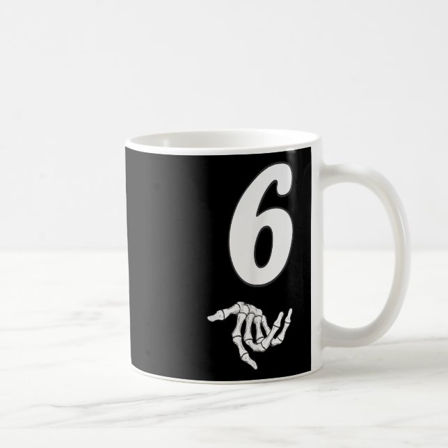 Caneca De Café Divertido 67 Seis Sete Meme Casal Combinando Hallo (Direita)