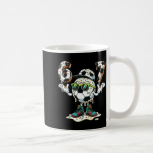 Caneca De Café Divertido 6 7 Seis Sete 67 Bola de Futebol Meme Vi