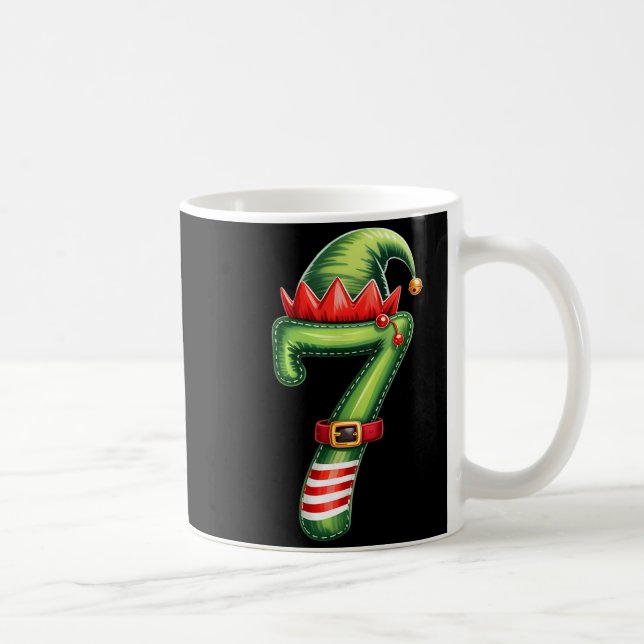 Caneca De Café Divertido 6 7 Seis Sete Meme Casal Combinando Nata (Direita)