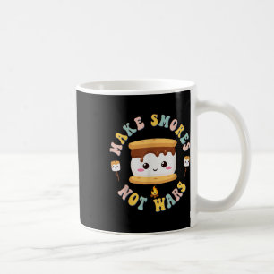 Caneca De Café Divertido Acampamento Kawaii Smores Faça Smores Nã