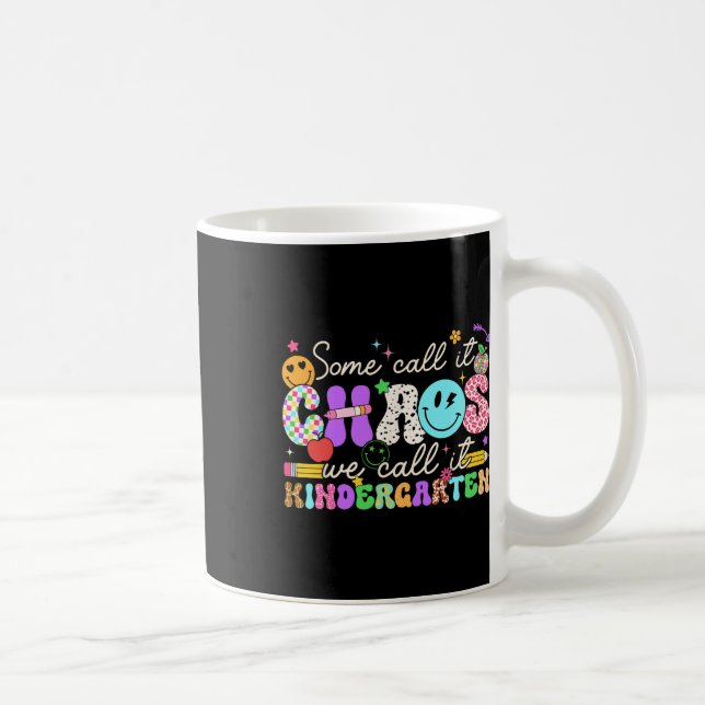 Caneca De Café Divertido Alguns Chamam de Caos Nós Chamamos de Ja (Direita)