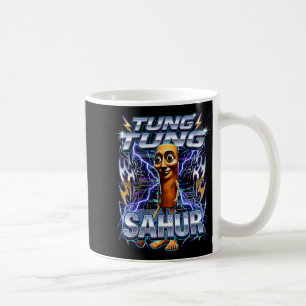 Caneca De Café Divertido Brainrot Italiano Tung Tung Tung Sahur 
