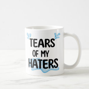 Caneca De Café Divertido Engraçado Lágrimas dos Meus Inimigos Per