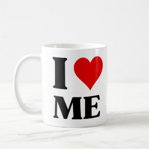 Caneca De Café Divertido Eu Amo-Me Mug