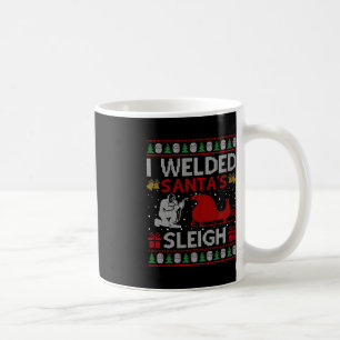Caneca De Café Divertido Eu soldei o Sleigh Gift Welder Chris dos