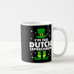 Caneca De Café Divertido Irlandês Holandês Leprechaun Feliz Dia d