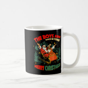 Caneca De Café Divertido Jesus Natal Os Meninos Voltaram à Cidade