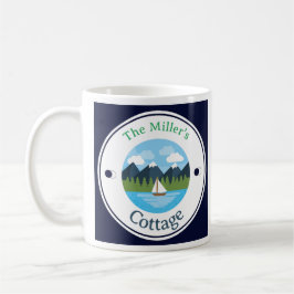 Caneca De Café DIVERTIDO! Mug - Cottage - Personalizado - Add Nam