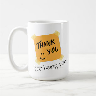 Caneca De Café Divertido Obrigado Por Ser Quem Você É
