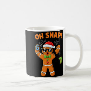 Caneca De Café Divertido Oh Snap 67 Seis Sete Meme Homens de Pão