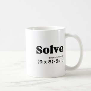 Caneca De Café Divertido Seis Sete 67 Meme Pemdas Escola Professo