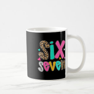 Caneca De Café Divertido Seis Sete 6 7 Meme Professor Design Para
