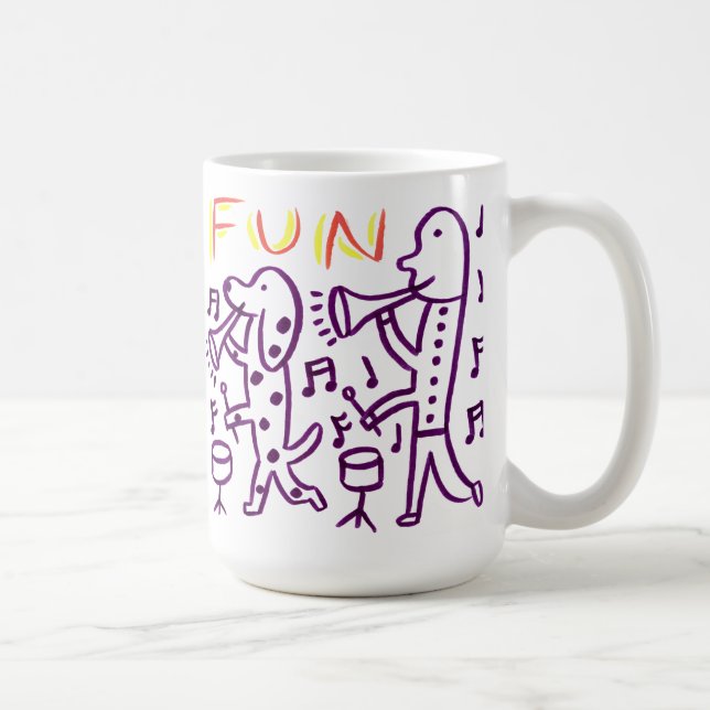 Caneca De Café Divertimento (Direita)