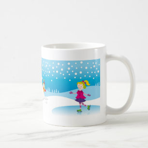 Caneca De Café Divertimento-Caneca do inverno