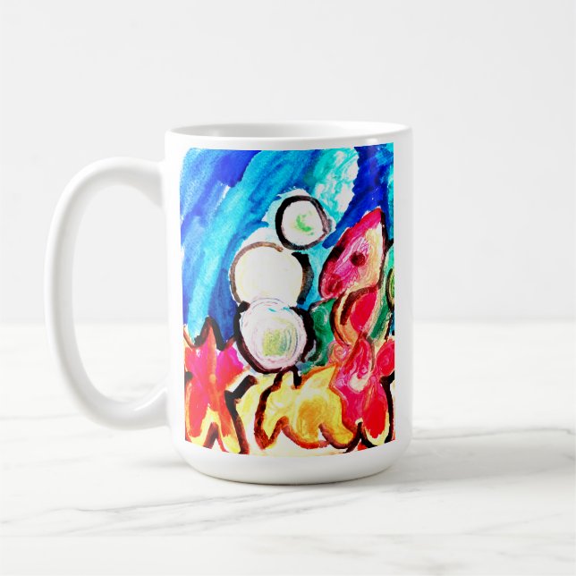 Caneca De Café Divertimento de cavalo (Esquerda)